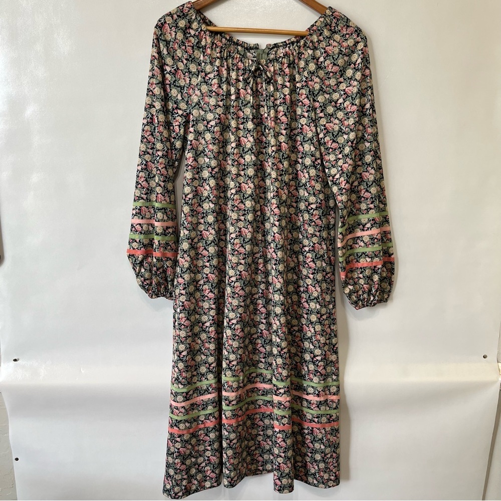 Vintage Yves Jennet Floral Dress 70’s
